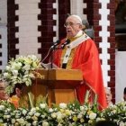 El Papa Francisco presidió la Eucaristía en la catedral de Rangún