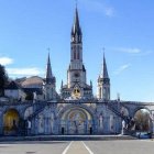 El santuario de Lourdes está completamente cerrado en estos momentos