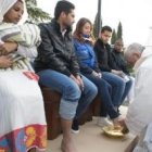 Una escena del Lavatorio de Pies de 2016 del Papa Francisco, con refugiados