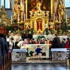 Misa por las Familias en Absam, en octubre de 2016: la basílica es un importante lugar de peregrinación en toda la comarca.