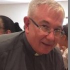 Francisco Santos Domínguez es el párroco en Santa Catalina de Alejandría en Madrid