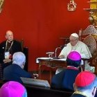 Francisco pidió a los obispos que mantengan su unidad sin disimular los conflictos, pero planteándolos con franqueza.