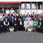 Los 33 reunidos en Frascati para el Documento Continental del Sínodo de la Sinodalidad