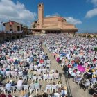 La jornada incluye una eucaristía, presidida por el obispo de Vitoria, ofrendas de las familias y la lectura de un mensaje del Papa.
