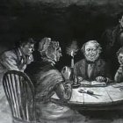 Una representación de los sucesos conocidos como The Wizard Clip, el Corte del Brujo.