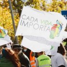 Manifestación provida Cada Vida Importa en Madrid, la primera tras el coronavirus