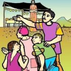 "Amigo, sube más arriba."