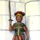 San Julián. Iglesia St-Jacut-les-Pins, Francia.