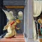El milagro de Belén nace del milagro de Nazaret con el mensaje del arcángel Gabriel a la Virgen María. 'La Anunciación' de Sandro Botticelli (1485), Metropolitan Museum of Art de Nueva York.