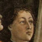 Retrato de un miembro de la familia Vespucio, identificado por algunos como Americo, por Giorgio Vasari