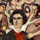 Retrato imaginario del Marqués de Sade (1740-1814), dibujado en torno a 1860. Los demonios 'iluminan' al célebre libertino, quien dejó escrito hasta qué punto es importante atacar los símbolos para destruir lo simbolizado.