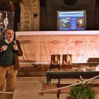 Giulio Fanti, en una conferencia sobre la Sábana Santa.