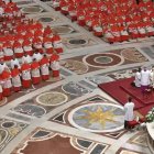 Una imagen del último consistorio convocado por Francisco, el 7 de diciembre de 2024.