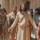 Jesús y los apóstoles, en una escena de 'The Chosen'.