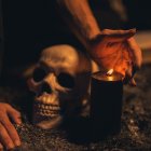 Ritual de magia negra.