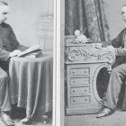Vladimir Pecherin (1807-1885), ya como sacerdote, en dos retratos de sendos fotógrafos dublineses.