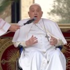 Papa Francisco, en sus primeras palabras dirigidas a los fieles en San Pedro tras el alta hospitalaria.