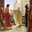 En el pretorio, Jesús se sometió al pragmatismo, la codicia, la demagogia y la voluntad de los hombres... para redimirlos.