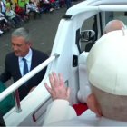 El Papa Francisco en Papamóvil el Domingo de Pascua, tras más de dos meses sin usarlo