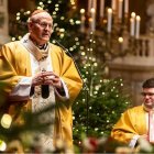 El cardenal Péter Erdö en la Navidad de 2024, lleva más de dos décadas al frente de la Iglesia de Budapest y ha sido presidente de los obispos europeos