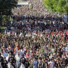 La romería de la Santa Faz peregrina más multitudinaria de la historia.
