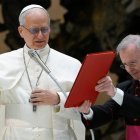 En su audiencia con los periodistas de este 12 de mayo, reiteró “la solidaridad de la Iglesia con los periodistas encarcelados por buscar e informar de la verdad” y pidió su liberación.