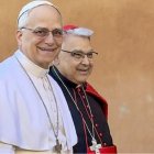 El cardenal Semeraro, de Causa de los Santos, junto a León XIV en los días iniciales de su pontificado