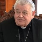 El cardenal Duka, en una entrevista posterior a la muerte de Francisco.