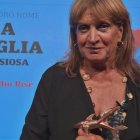 Marina Terragni, tras recibir el 13 de junio el premio Luigi Amicone que entrega la revista 'Tempi', próxima a Comunión y Liberación.