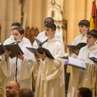 La escolanía del Valle de los Caídos es la única del mundo que canta el repertorio gregoriano completo: una de las razones de su prestigio internacional.