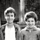 De izquierda a derecha en la foto, las cuatro videntes de Garabandal: Conchita, Mari Cruz, Mari Loli y Jacinta.