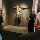 Una de las imágenes que se exponen en la catedral de Córdoba como parte de la exposición 'Símbolo: luz de Nicea'.