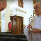 Veneración de las reliquias de San Miguel de los Santos en Valladolid, en el cuarto centenario de su muerte