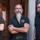 Los integrantes de Paseos Toledo Mágico: de izquierda a derecha en la foto, Daniel Gómez Aragonés (historiador y escritor), Gonzalo Rodríguez (doctor en Historia) y Julio César Pantoja (guía oficial de Turismo).