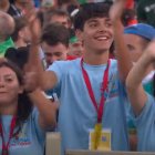 Jóvenes italianos en el Jubileo
