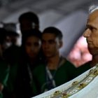 León XIV en la Vigilia de oración en Tor Vergata, en la que pidió orar también por Ignacio Gonzálvez, peregrino español de 15 años