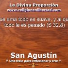 San Agustín. Sermón 32, 8