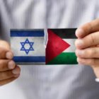 Banderas de Israel y Palestina