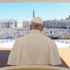 León XIV se dirigió en la Plaza de San Pedro a los trabajadores de la Justicia por su jubileo, el pasado 20 de septiembre.