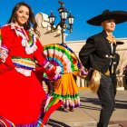 Desfile de recreación de los tercios por las calles de Madrid.