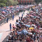 Las autoridades vuelven a reportar cifras tan multitudinarias de peregrinos como son los tres millones de devotos que acompañaron a la imagen hasta su basílica en Zapopan.