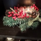 corona-ramas-velas-luz-acebo