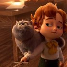 Walter, el hijo de Charles Dickens, y su intratable gato, nos llevan a la época de Jesús en Rey de Reyes