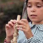 Una escena del cortometraje El Corazón de Sor Lucia, sobre los videntes de Fátima y las apariciones de Pontevedra