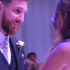 Un momento de la fiesta posterior a la boda de Lionel Messi y Antonela Roccuzzo, celebrada en 2017.