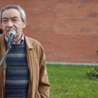 Aleksander Daniel, de la organización Memorial, en 2015 en San Petersburgo; investiga las represiones soviéticas