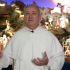 Fray Pedro Juan Alonso, provincial dominico, explica el especial belén de Ocaña