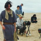 Judas con su cuerda... en el rodaje del final de la Temporada 6 de Chosen