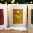 Velas de Navidad personalizadas. DECRUX