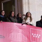 Hakuna cantó en la Puerta del Sol de Madrid este 22 de diciembre, cinco de sus temas, y algunos villancicos